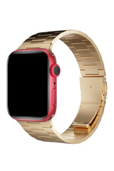 Apple Watch Uyumlu Çelik Slim Line Kordon Moccasin