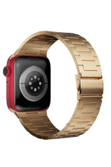 Apple Watch Uyumlu Çelik Slim Line Kordon Moccasin