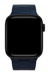 Apple Watch Uyumlu Çelik Slim Line Kordon Sapphire