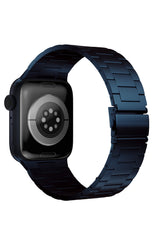 Apple Watch Uyumlu Çelik Slim Line Kordon Sapphire