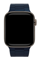 Apple Watch Uyumlu Çelik Slim Line Kordon Sapphire