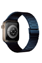 Apple Watch Uyumlu Çelik Slim Line Kordon Sapphire