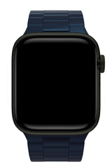Apple Watch Uyumlu Çelik Slim Line Kordon Sapphire