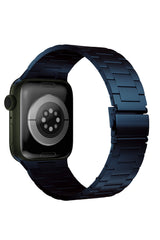 Apple Watch Uyumlu Çelik Slim Line Kordon Sapphire