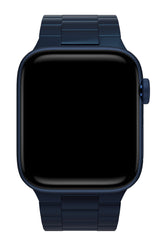 Apple Watch Uyumlu Çelik Slim Line Kordon Sapphire