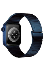 Apple Watch Uyumlu Çelik Slim Line Kordon Sapphire