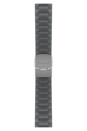 Apple Watch Uyumlu Soft Buckle Silikon Kordon Carbon Gray  bikordon