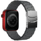 Apple Watch Uyumlu Soft Buckle Silikon Kordon Carbon Gray  bikordon