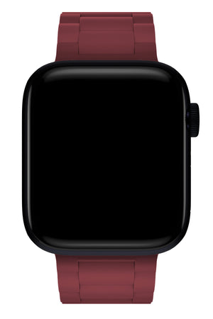Apple Watch Uyumlu Soft Buckle Silikon Kordon Cordovan  bikordon