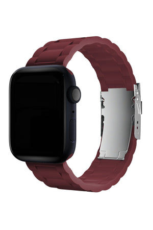 Apple Watch Uyumlu Soft Buckle Silikon Kordon Cordovan  bikordon