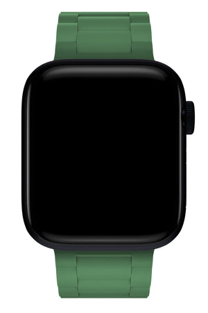 Apple Watch Uyumlu Soft Buckle Silikon Kordon Myrtle  bikordon