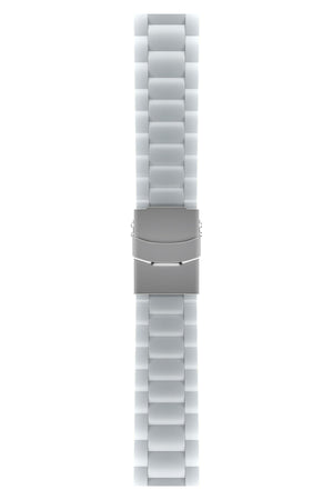 Apple Watch Uyumlu Soft Buckle Silikon Kordon Pearl  bikordon