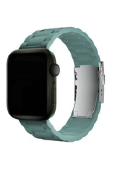 Apple Watch Uyumlu Soft Buckle Silikon Kordon Viridian