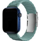 Apple Watch Compatible Soft Buckle Silicone Band Viridian 