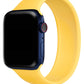 Apple Watch Compatible Solo Loop Silicone Band Gold Yellow 