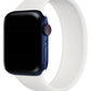 Apple Watch Compatible Solo Loop Silicone Band White 