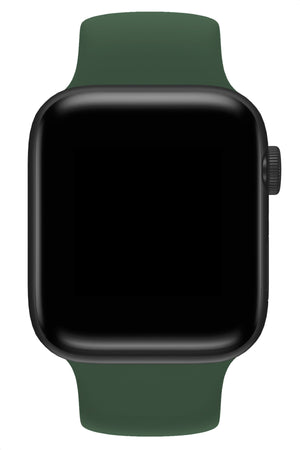 Apple Watch Compatible Solo Loop Silicone Band Sea Green 