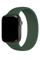 Apple Watch Compatible Solo Loop Silicone Band Sea Green 