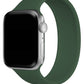 Apple Watch Uyumlu Solo Loop Silikon Kordon Deniz Yeşili  bikordon
