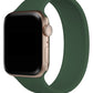Apple Watch Uyumlu Solo Loop Silikon Kordon Deniz Yeşili  bikordon