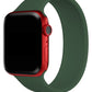 Apple Watch Uyumlu Solo Loop Silikon Kordon Deniz Yeşili  bikordon