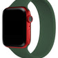 Apple Watch Compatible Solo Loop Silicone Band Sea Green 