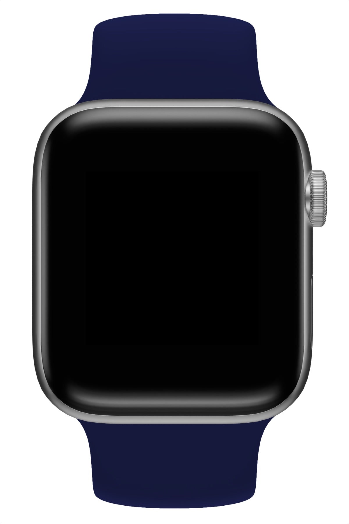 Apple Watch Uyumlu Solo Loop Silikon Kordon Gece Mavi  bikordon