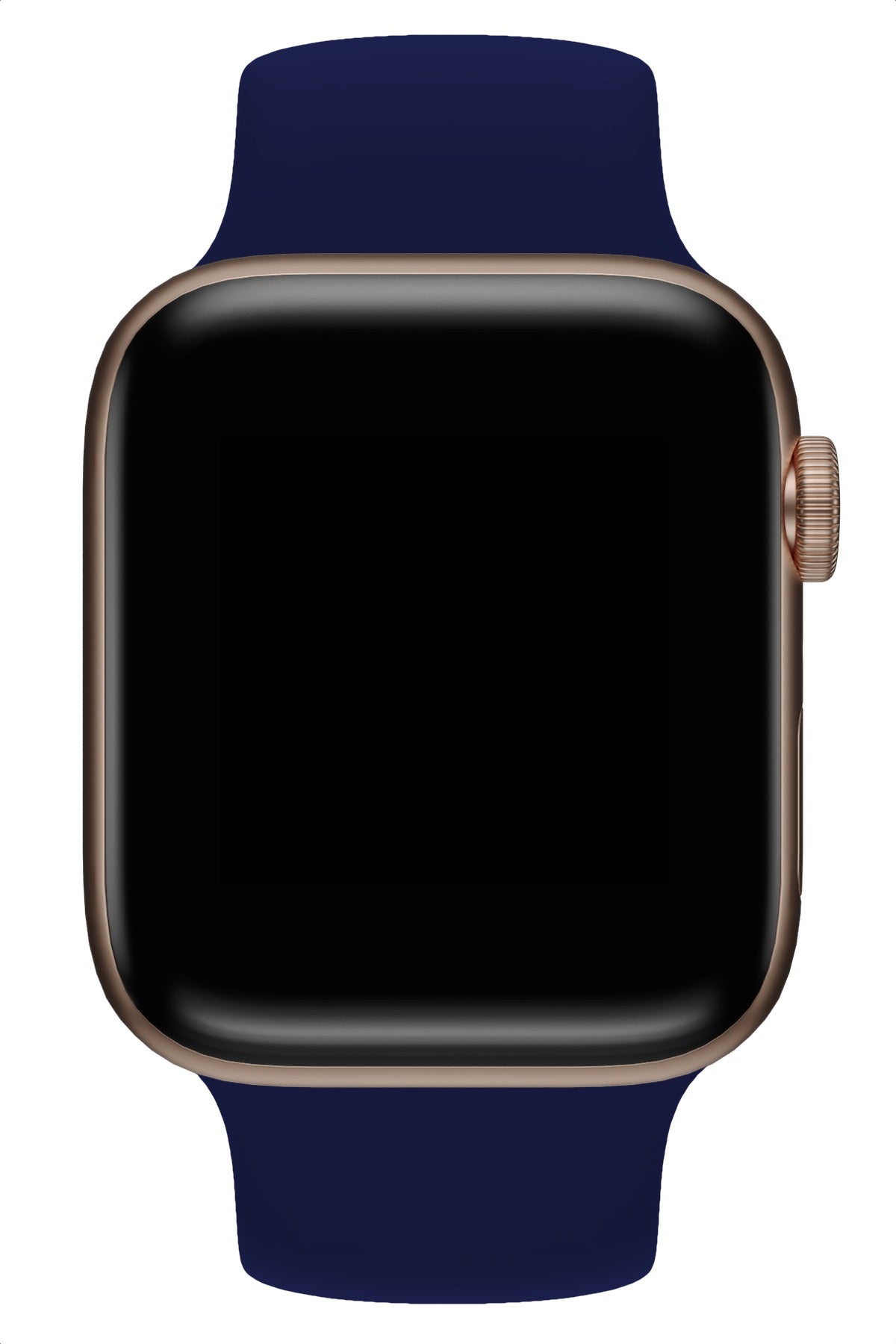 Apple Watch Uyumlu Solo Loop Silikon Kordon Gece Mavi  bikordon