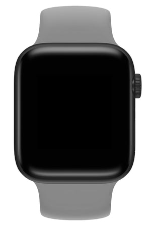 Apple Watch Uyumlu Solo Loop Silikon Kordon Gümüşi  bikordon