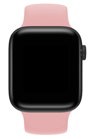 Apple Watch Compatible Solo Loop Silicone Band Lavender Pink 