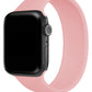 Apple Watch Compatible Solo Loop Silicone Band Lavender Pink 