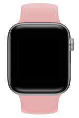 Apple Watch Uyumlu Solo Loop Silikon Kordon Lavanta Pembe