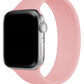 Apple Watch Compatible Solo Loop Silicone Band Lavender Pink 
