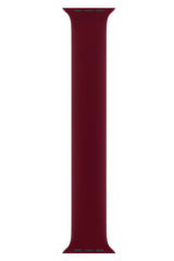 Apple Watch Compatible Solo Loop Silicone Band Sangria 