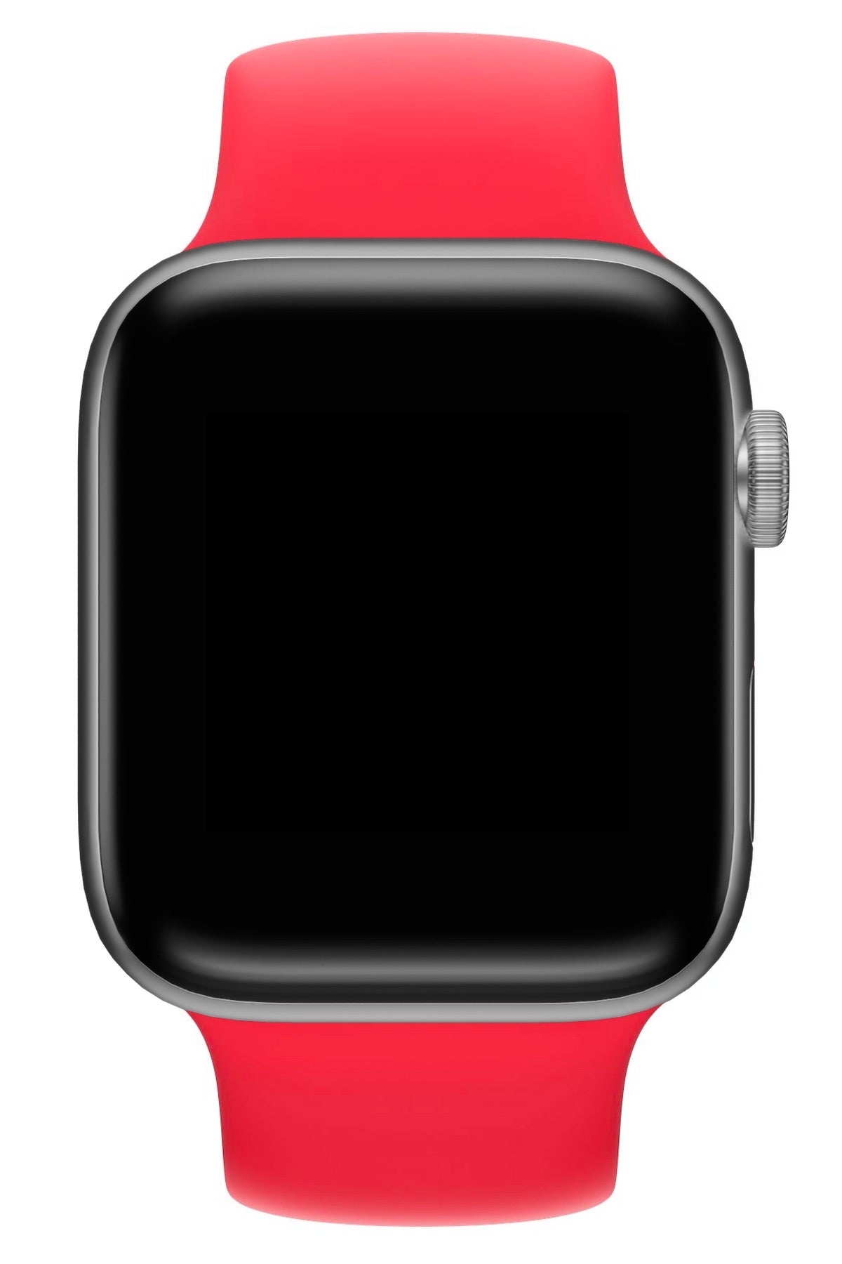 Apple Watch Uyumlu Solo Loop Silikon Kordon Scarlet Kırmızı  bikordon