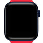 Apple Watch Compatible Solo Loop Silicone Band Scarlet Red 