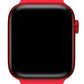 Apple Watch Uyumlu Solo Loop Silikon Kordon Scarlet Kırmızı  bikordon