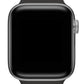 Apple Watch Compatible Solo Loop Silicone Band Black 