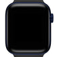Apple Watch Uyumlu Solo Loop Silikon Kordon Siyah