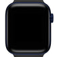Apple Watch Uyumlu Solo Loop Silikon Kordon Siyah  bikordon