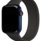 Apple Watch Compatible Solo Loop Silicone Band Black 