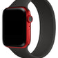 Apple Watch Compatible Solo Loop Silicone Band Black 