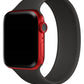 Apple Watch Uyumlu Solo Loop Silikon Kordon Siyah  bikordon