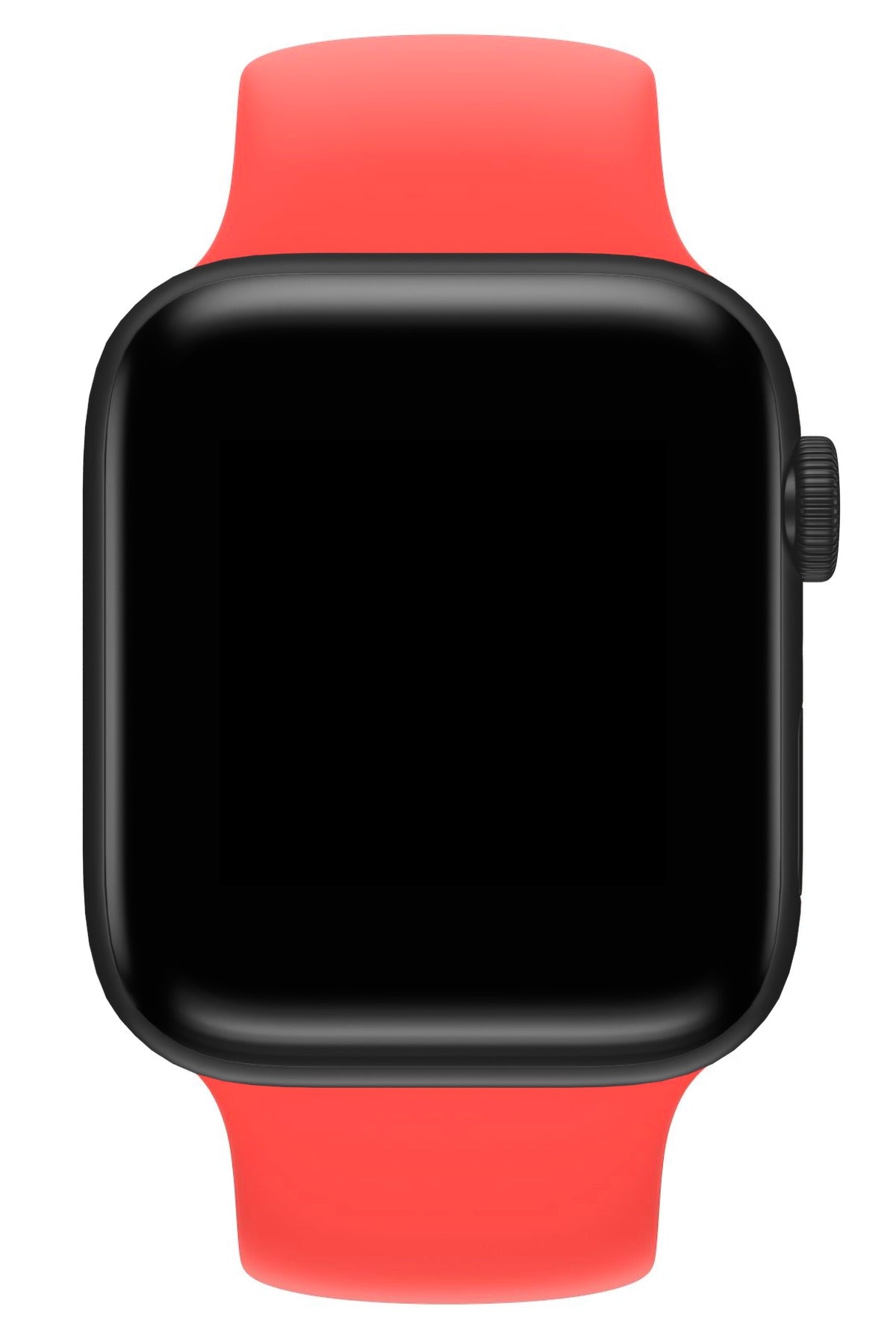 Apple Watch Uyumlu Solo Loop Silikon Kordon Vermilyon Turuncu  bikordon