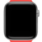 Apple Watch Compatible Solo Loop Silicone Band Vermilion Orange 