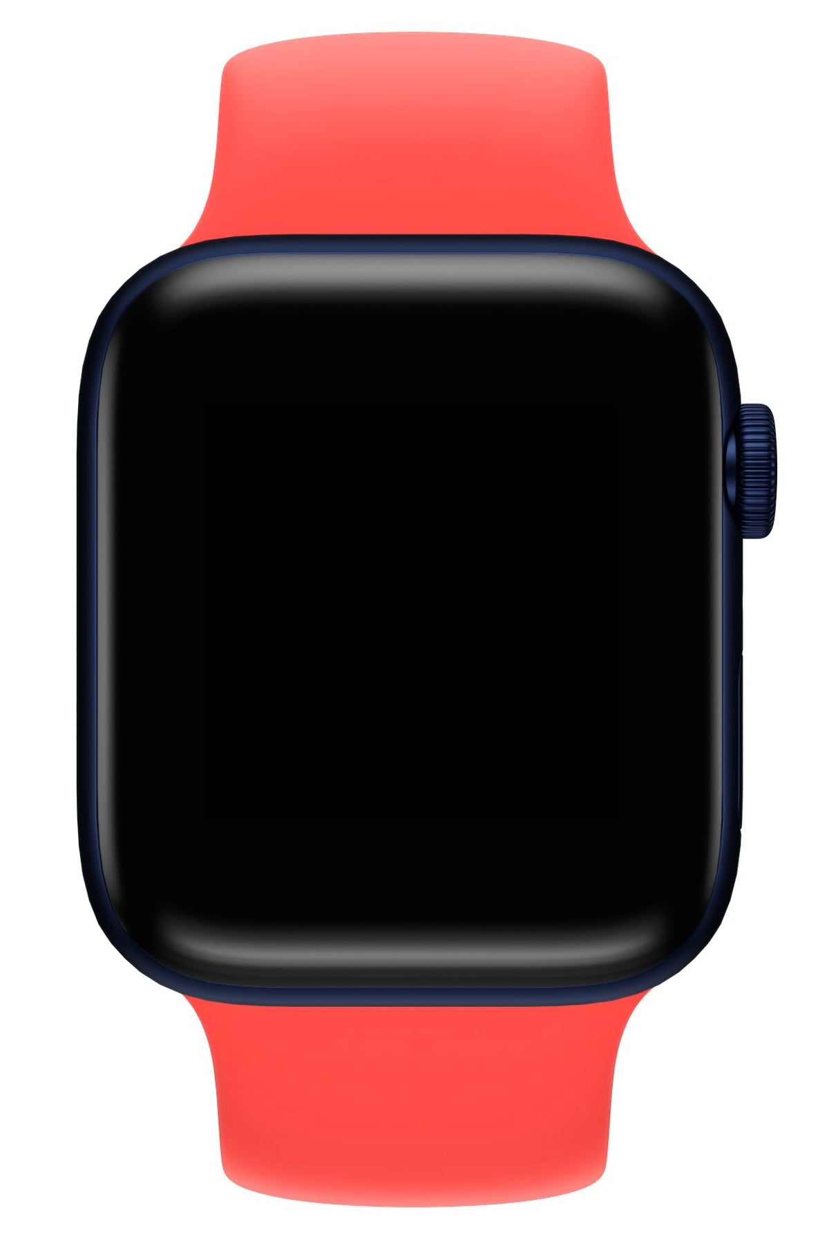 Apple Watch Uyumlu Solo Loop Silikon Kordon Vermilyon Turuncu  bikordon