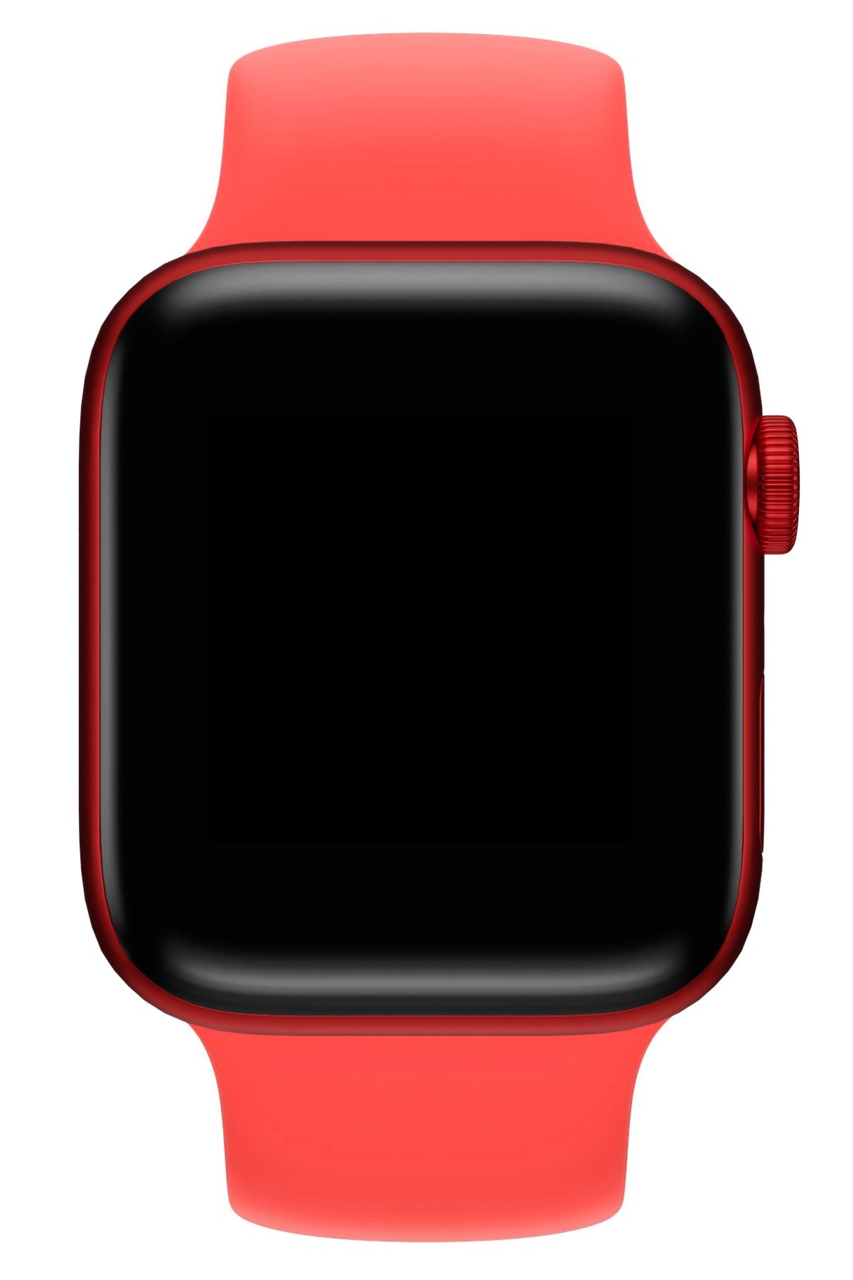 Apple Watch Uyumlu Solo Loop Silikon Kordon Vermilyon Turuncu  bikordon