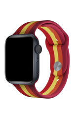 Apple Watch Uyumlu Silikon Striped Kordon Anglefish