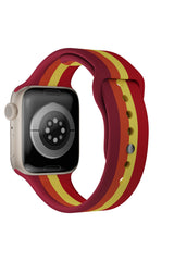 Apple Watch Uyumlu Silikon Striped Kordon Anglefish