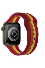 Apple Watch Uyumlu Silikon Striped Kordon Anglefish